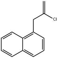 2-CHLORO-3-(1-NAPHTHYL)-1-PROPENE 结构式