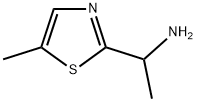 1-(5-Methyl-thiazol-2-yl)-ethylamine 结构式