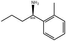 (1R)-1-(2-Methylphenyl)butylamine 结构式