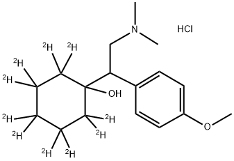 VENLAFAXINE-D10 HCL 结构式