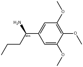 (1R)-1-(3,4,5-TRIMETHOXYPHENYL)BUTYLAMINE 结构式