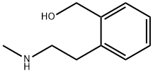 2-[2'-(METHYLAMINO)ETHYL]BENZENEMETHANOL 结构式