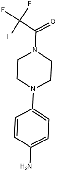 1-[4-(4-氨基苯基)-1-	哌嗪]-2,2,2-三氟乙烷酮 结构式