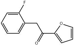 2-(2-FLUOROPHENYL)-1-(2-FURYL)ETHAN-1-ONE 结构式