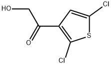 1-(2,5-DICHLOROTHIEN-3-YL)-2-HYDROXYETHANONE 结构式