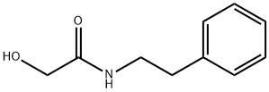 2-Hydroxy-N-(2-phenylethyl)acetamide 结构式