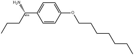 (1S)-1-(4-HEPTYLOXYPHENYL)BUTYLAMINE 结构式