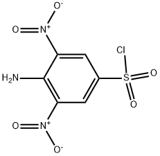 4-AMINO-3,5-DINITRO-BENZENESULFONYL CHLORIDE 结构式