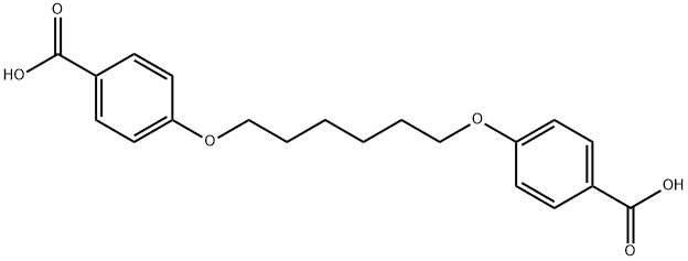 1,6-BIS(P-CARBOXYPHENOXY)HEXANE 结构式