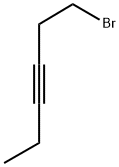 1-BROMO-3-HEXYNE 结构式