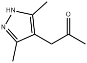1-(3,5-二甲基-1H-吡唑-4-基)丙酮 结构式