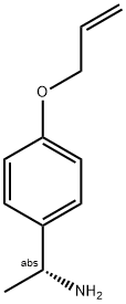 (1R)-1-(4-PROP-2-ENYLOXYPHENYL)ETHYLAMINE 结构式