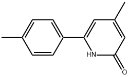 4-Methyl-6-p-tolylpyridin-2(1H)-one 结构式