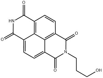 2-(3-HYDROXYPROPYL)BENZO[LMN]-3,8-PHENANTHROLINE-1,3,6,8(2H,7H)-TETRONE 结构式