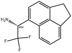 (1R)-1-ACENAPHTHEN-5-YL-2,2,2-TRIFLUOROETHYLAMINE 结构式