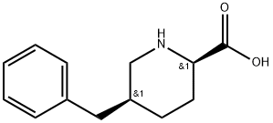 (2S,5R)-5-BENZYL-PIPERIDINE-2-CARBOXYLIC ACID 结构式