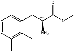 METHYL (2S)-2-AMINO-3-(2,3-DIMETHYLPHENYL)PROPANOATE 结构式