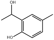 2-(1-Hydroxyethyl)-4-methylphenol 结构式