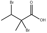 2,3-DIBROMO-2-METHYLBUTANOIC ACID 结构式