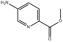 5-AMINO-PYRIDINE-2-CARBOXYLIC ACID METHYL ESTER 结构式