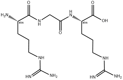 ARG-GLY-ARG PEPTIDE 结构式