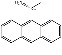 (1R)-1-(10-Methyl(9-anthryl))ethylamine 结构式