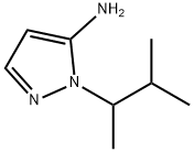 2-(1,2-DIMETHYL-PROPYL)-2H-PYRAZOL-3-YLAMINE 结构式