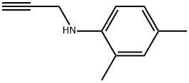 (2,4-DIMETHYL-PHENYL)-PROP-2-YNYL-AMINE 结构式