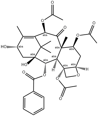 7-ACETYLBACCATIN III 结构式