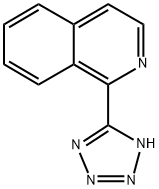 1-(1H-TETRAZOL-5-YL)ISOQUINOLINE 结构式