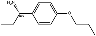 (1S)-1-(4-Propoxyphenyl)propylamine 结构式