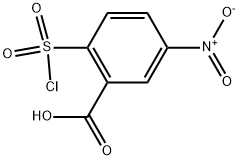 2-(Chlorosulfonyl)-5-nitrobenzoic acid 结构式