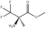 2-氨基-2-三氟甲基丙酸甲酯 结构式