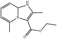 ETHYL 2-METHYL 5-METHYL-1H-IMIDAZO[1,2-A]PYRIDINE-3-CARBOXYLATE 结构式