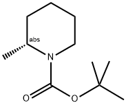 (R)-(+)-N-TBOC-2-METHYLPIPERIDINE 结构式