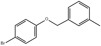 4-Bromophenyl-(3-methylbenzyl)ether 结构式