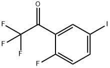 5'-IODO-2',2,2,2-TETRAFLUOROACETOPHENONE 结构式