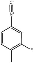 3-FLUORO-4-METHYL-PHENYLISOCYANIDE 结构式