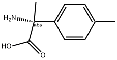 (2R)-2-AMINO-2-(4-METHYLPHENYL)PROPANOIC ACID 结构式