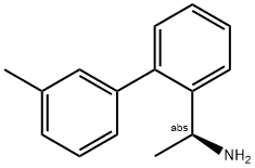 (1S)-1-[2-(3-METHYLPHENYL)PHENYL]ETHYLAMINE 结构式