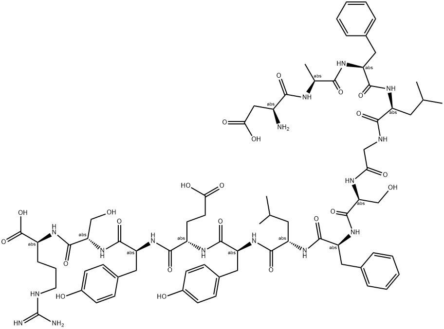 BSA(347-359), isotopic labeled 结构式
