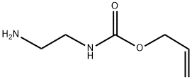 2-(Allyloxycarbonylamino)-ethylamine 结构式