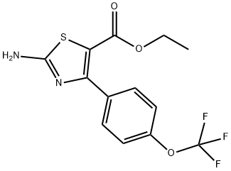 Ethyl2-amino-4-(4-(trifluoromethoxy)phenyl)thiazole-5-carboxylate