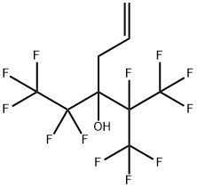 3-ALLYL PERFLUORO(2-METHYLPENTAN)-3-OL 结构式
