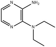 2-AMINO-3-(DIETHYLAMINO)PYRAZINE 结构式