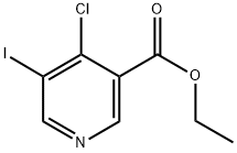 4-CHLORO-5-IODONICOTINIC ACID ETHYL ESTER 结构式