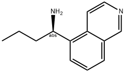 (1R)-1-(5-ISOQUINOLYL)BUTYLAMINE 结构式