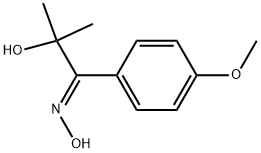 1-(4-METHOXY-PHENYL)-2-HYDROXY-2-METHYL-PROPAN-1-ONE OXIME 结构式