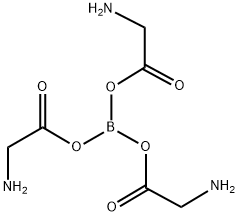 BORON GLYCINATE 结构式