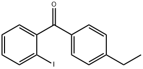 4-Ethyl-2'-iodobenzophenone 结构式